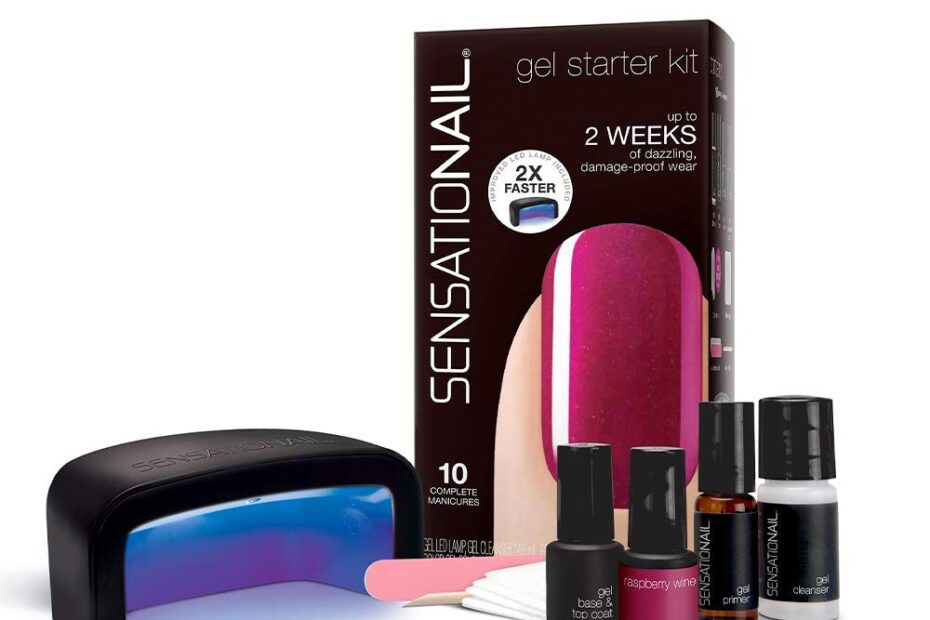 Unlock Salon-Quality Nails at Home: SensatioNail Raspberry Wine Red Gel Starter Kit Review