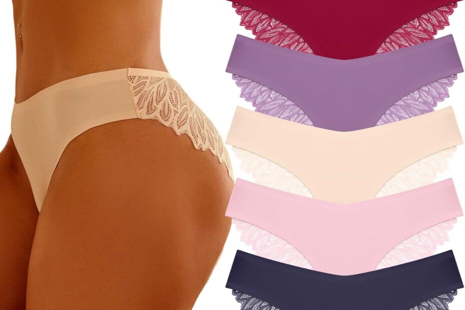 Unveil Comfort: FINETOO's 6 Pack Silky Lace No Show Panties Review