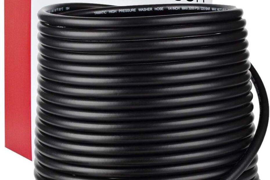 Upgrade Your Cleaning Game: YAMATIC 50FT Pressure Washer Hose Review