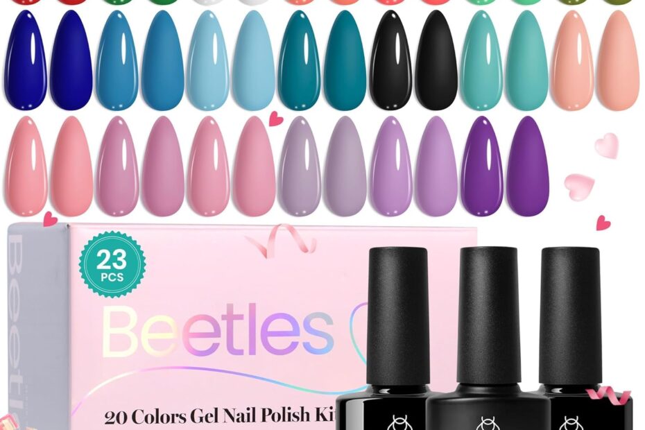 Vibrant Nail Art Made Easy: Review of the Beetles Gel Nail Polish Set