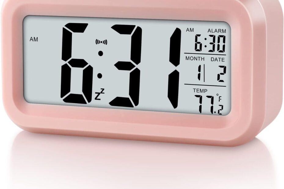 Wake Up Bright: Miowachi Pink Digital Alarm Clock Review for Every Space!