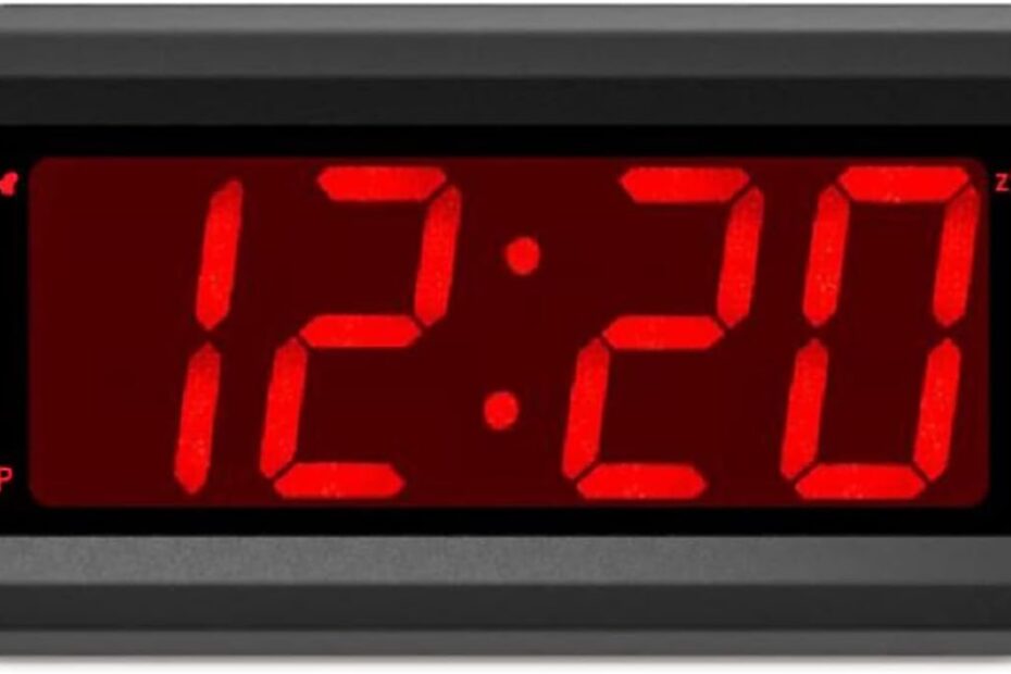 Wake Up Bright: The Ultimate Battery-Operated LED Alarm Clock Review