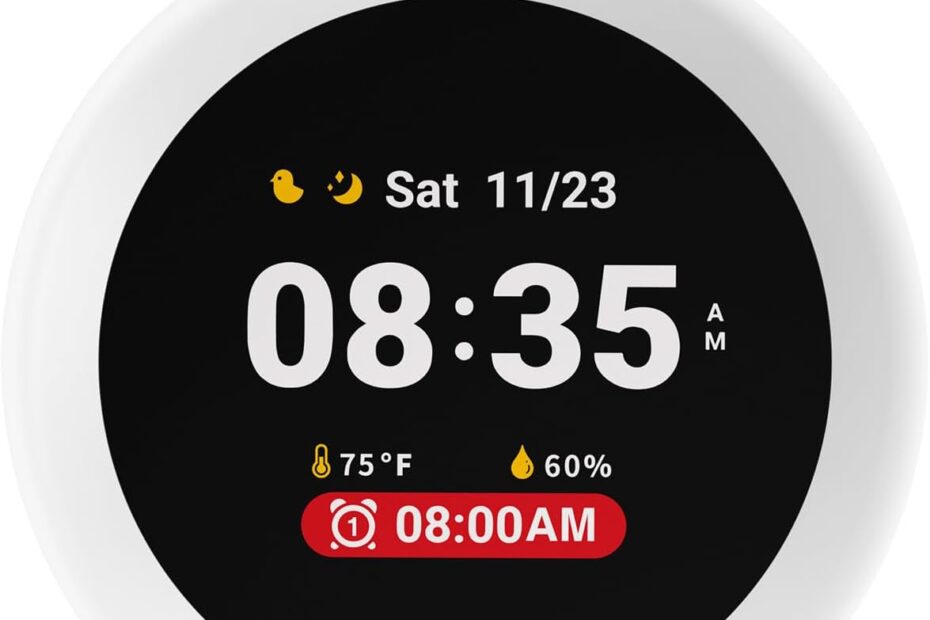 Wake Up Happy: Dekala ChronoSense – The Ultimate Sound Machine Alarm Clock!