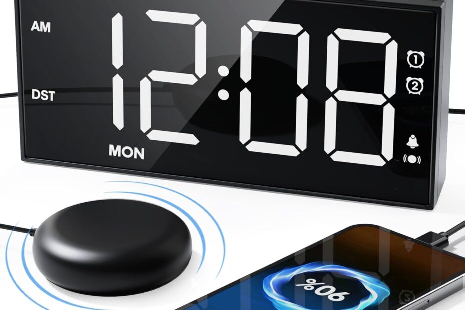 Wake Up Loud: The Ultimate Alarm Clock for Heavy Sleepers!