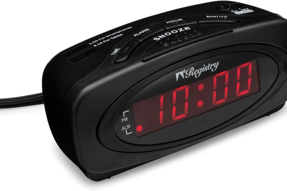 Wake Up Smarter: Review of the Sonnet T-1949 Digital LED Alarm Clock with USB Charging