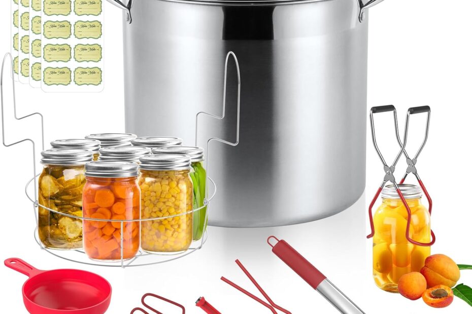 Your Essential Guide to the 21.5 QT Stainless Steel Canning Pot: Perfect for Beginners!