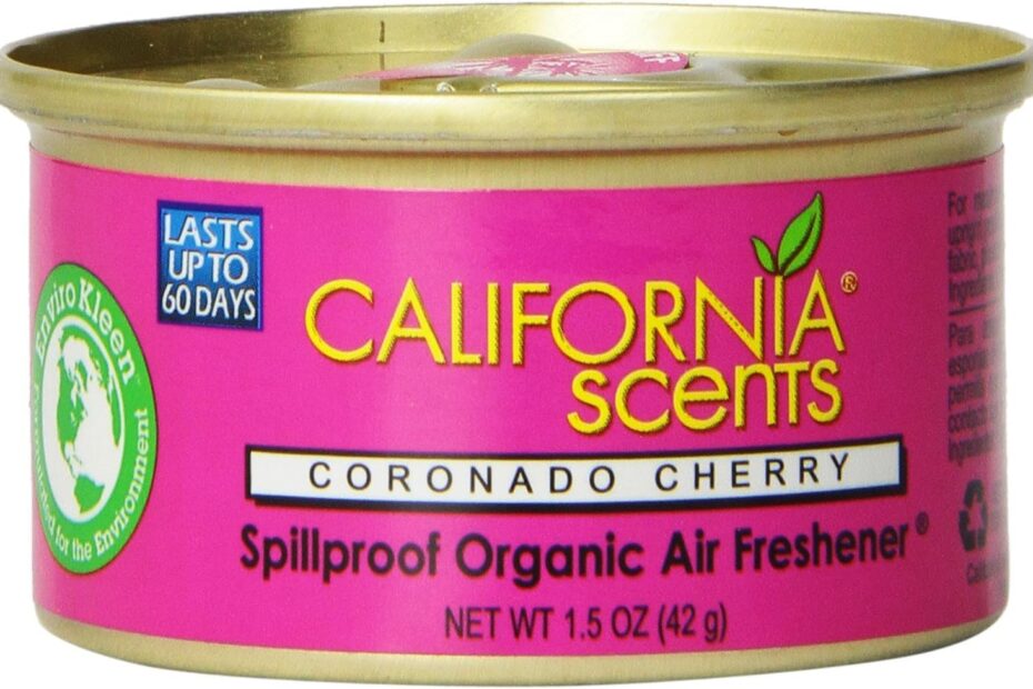 Freshen Up with Coronado Cherry: A Review of California Scents Spillproof Air Fresheners