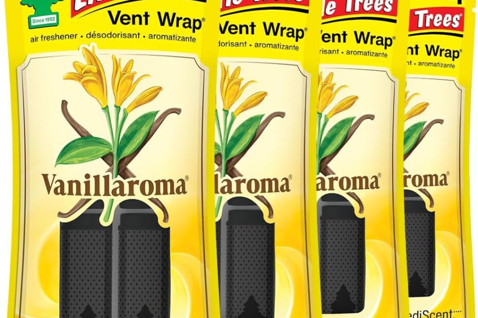 Revitalize Your Ride: A Review of LITTLE TREES Vanillaroma Car Air Fresheners