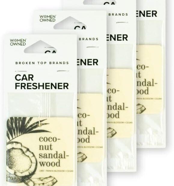 Revitalize Your Ride: Coconut Sandalwood Car Air Freshener Review